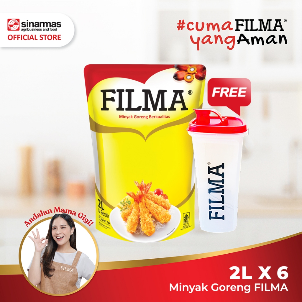 

Filma Minyak Goreng 2 Liter (Isi 6 Pcs) Free Exclusive Tumbler