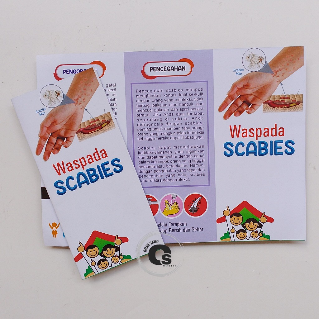 

Leaflet Waspada Scabies - Penyakit Kulit - Brosur Kesehatan