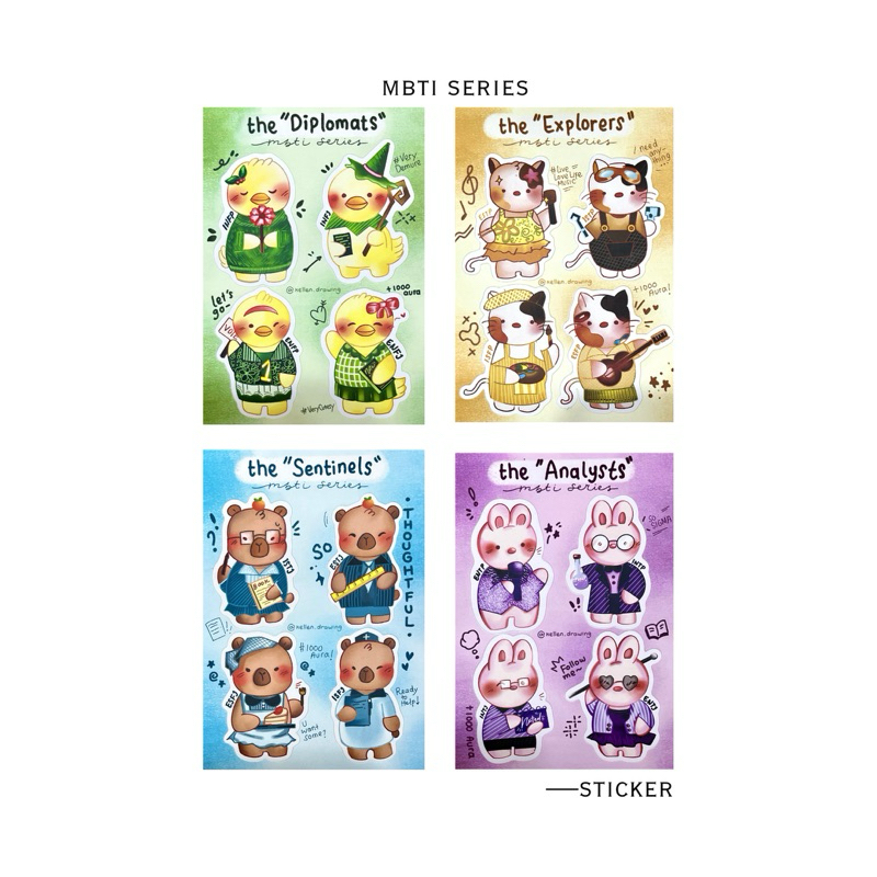 

STICKER MBTI SERIES