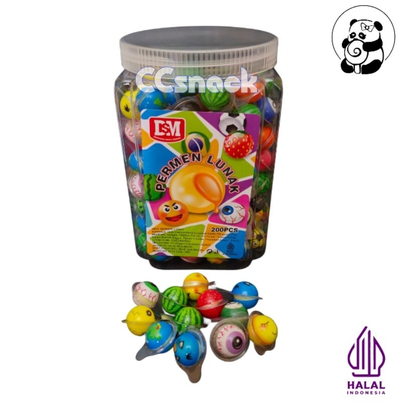 

DSM LUNAK MINI TOPLES BESAR ISI 200