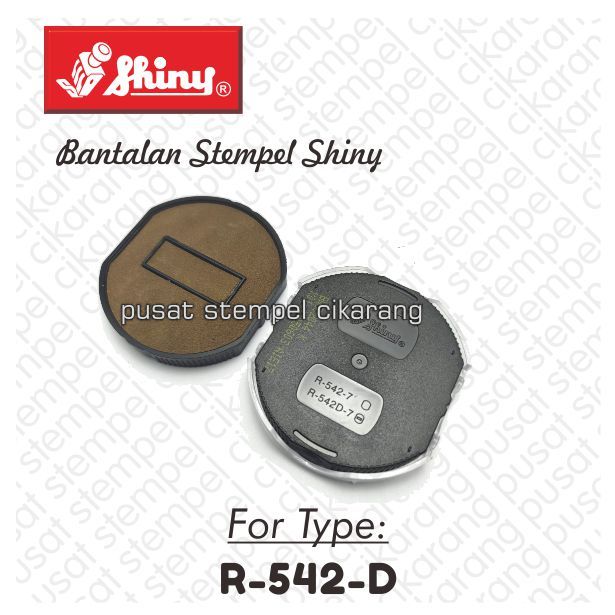 

Bantalan Stempel Shiny Type R-542-D / Tanpa Warna