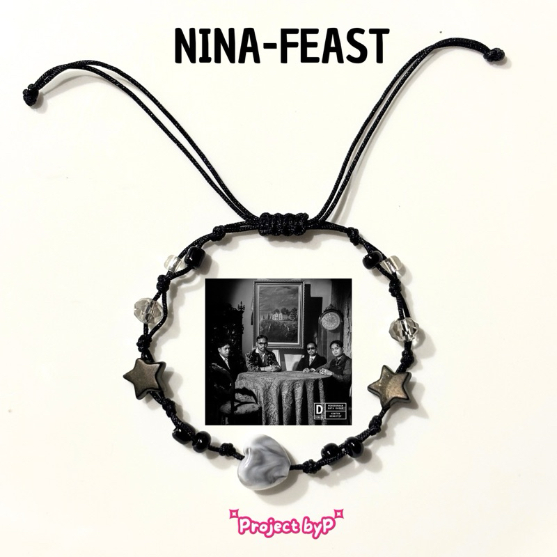 Feast Nina Bracelet / Gelang Album Nina Feast Bracelet Beads Free Box