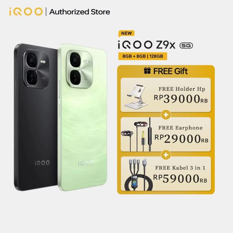 iQoo Z9 5G snapdragon 7 Gen 3, 600 maH. 144Hz Amoled. Sony imx882