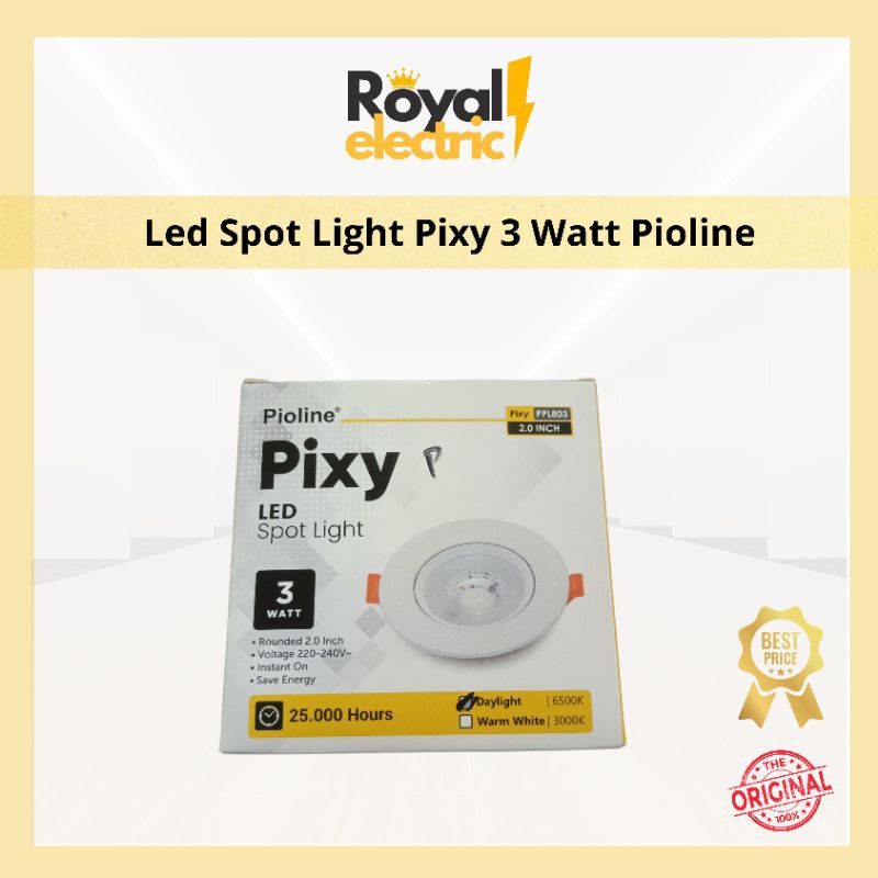 Spot Light Pixy 3 Watt Pioline Daylight/Warm White