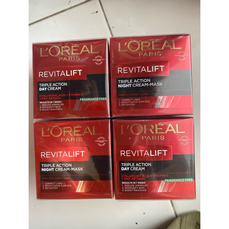 LOreal Paris Revitalift Triple Action Day/Night Cream  50 ml