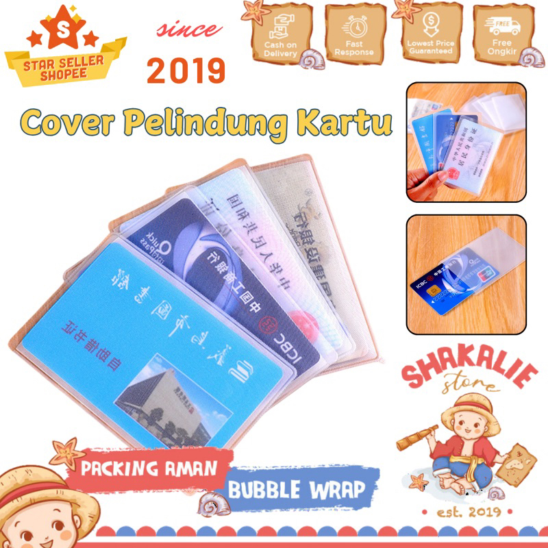 

Cover Pelindung Plastik Kartu Anti Gores