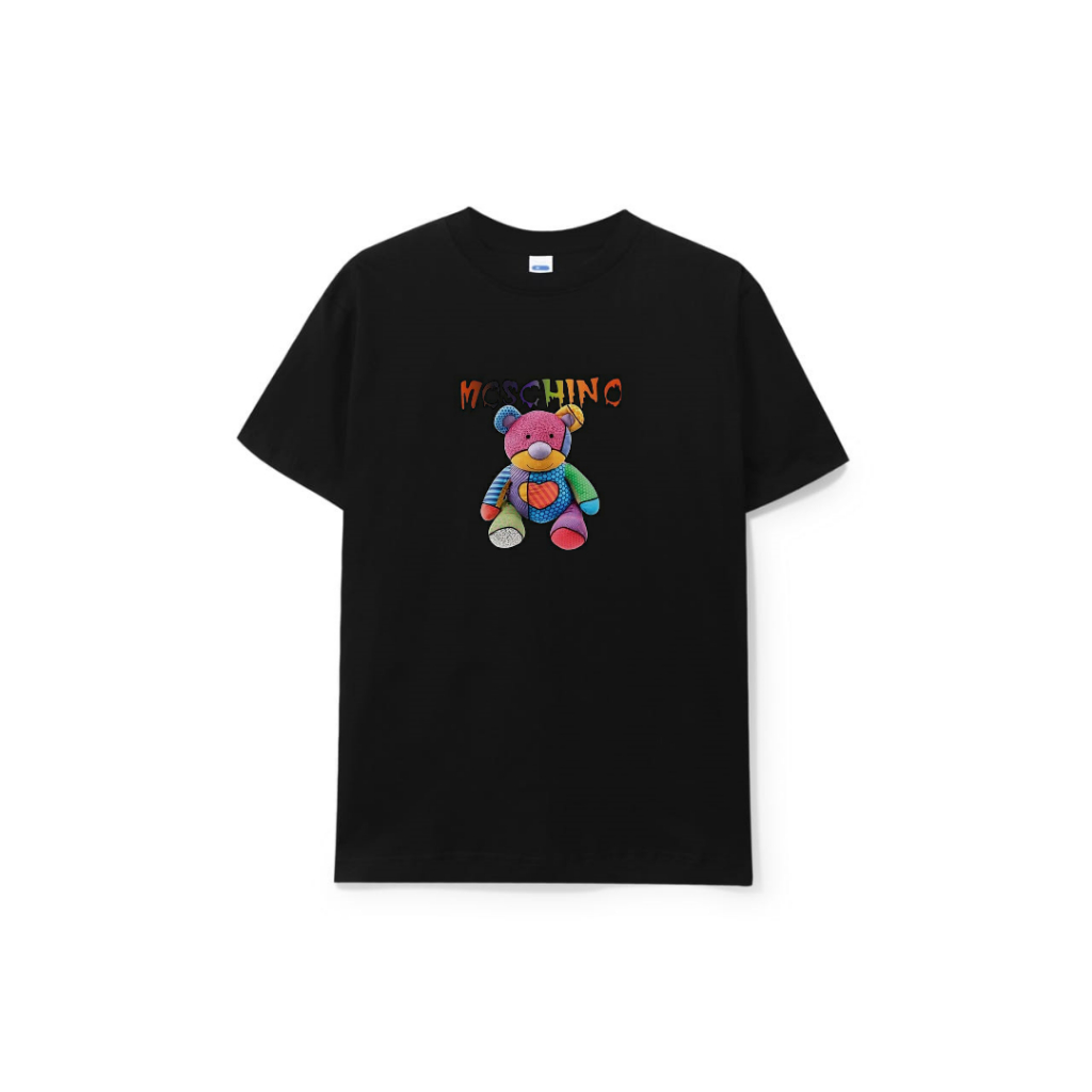 KAOS T-SHIRT MOSCHINO BEAR PRIA WANITA UNISEX
