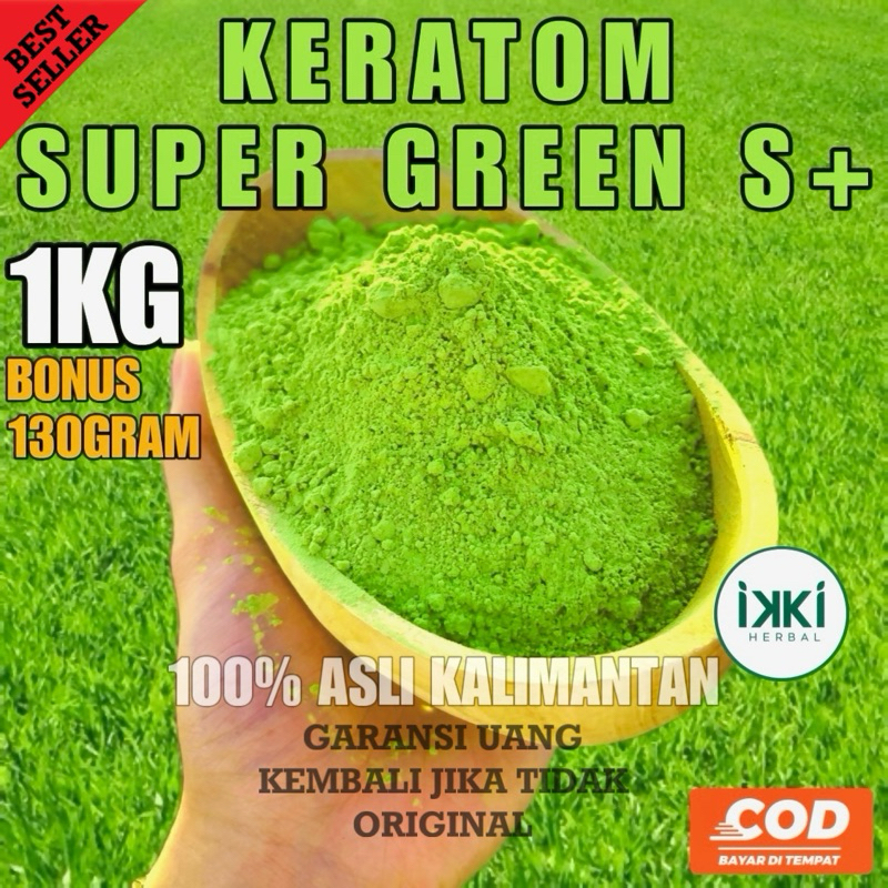 

IKKI HERBAL - Bubuk purli daun purli bubuk purlik SG Gred - A+/S+, 500gr+50gr