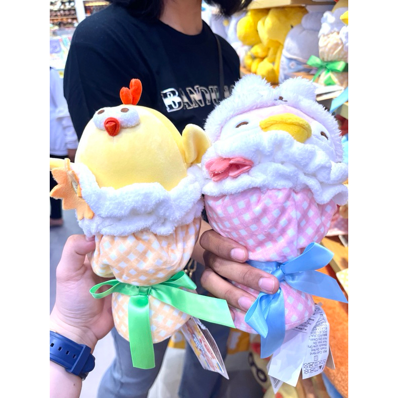 BUCKET DOLL MINISO SMALL - CHICKEN, PINGUIN