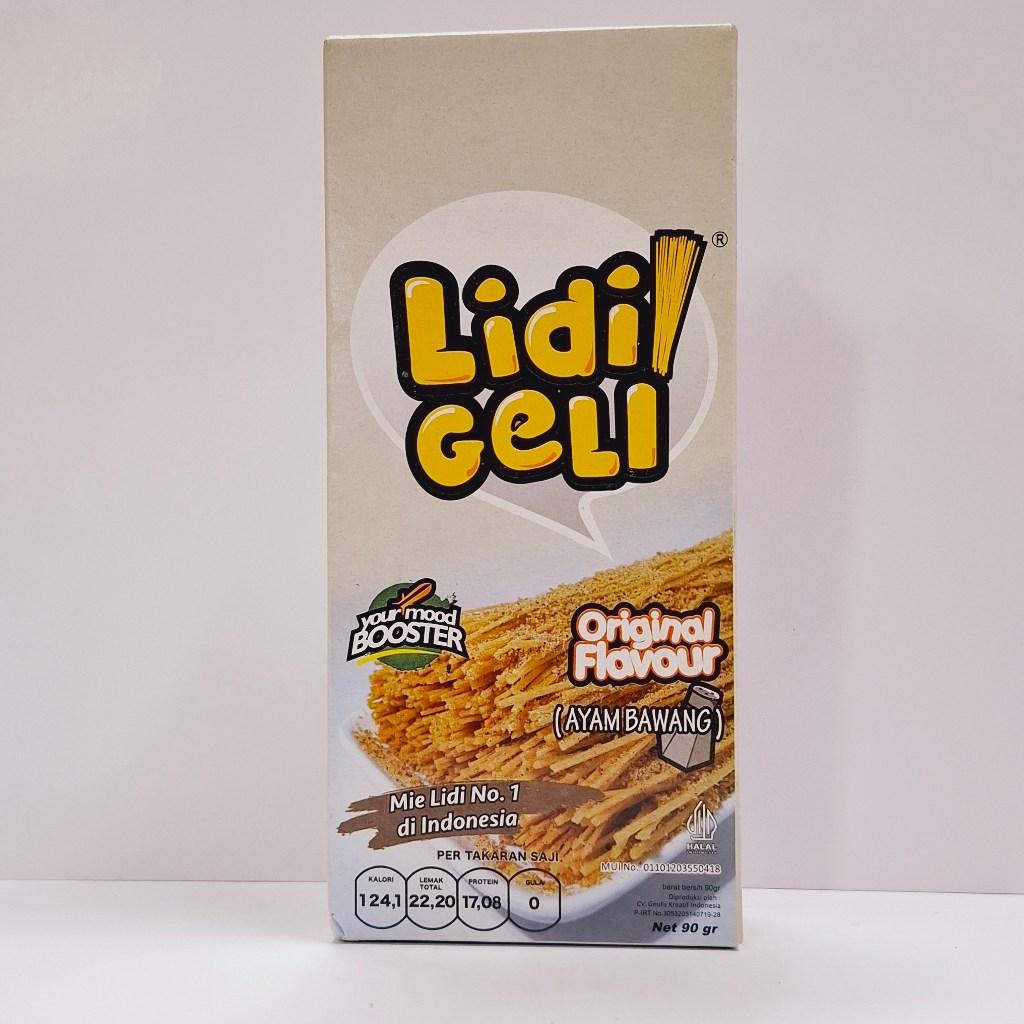 

(Lidi Geli) Mie Lidi Rasa ORI 90gr