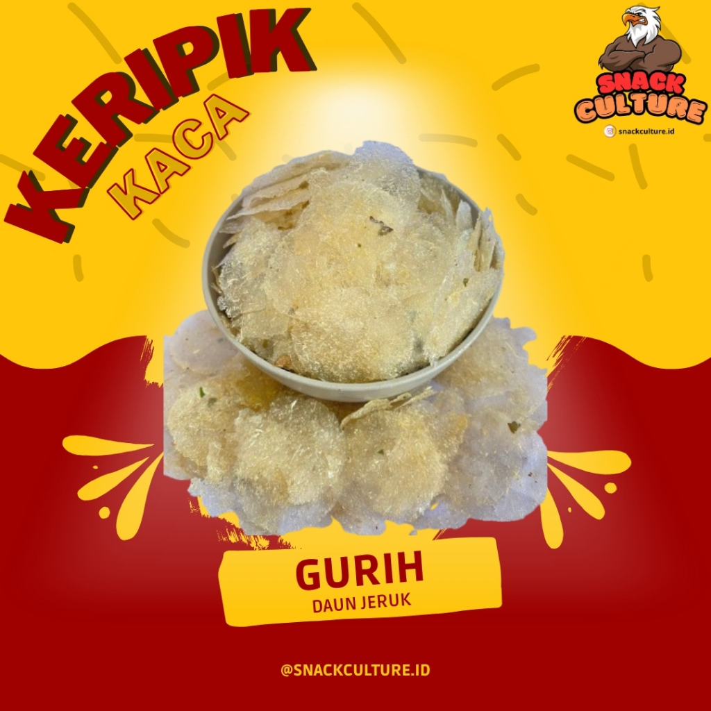

KERIPIK KACA ORIGINAL GURIH DAUN JERUK ISI 100gr 250gr 500gr