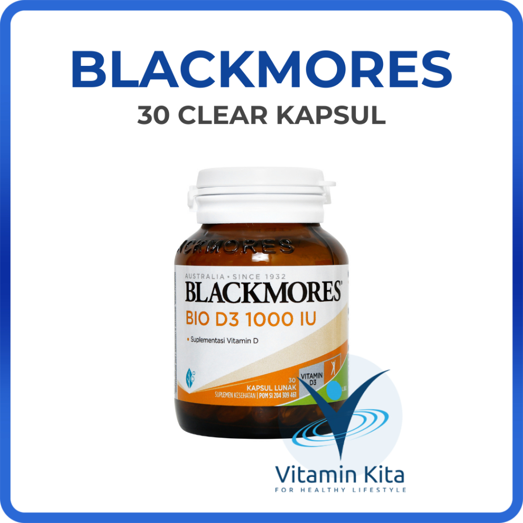BLACKMORES BIO D3 1000IU BPOM KALBE