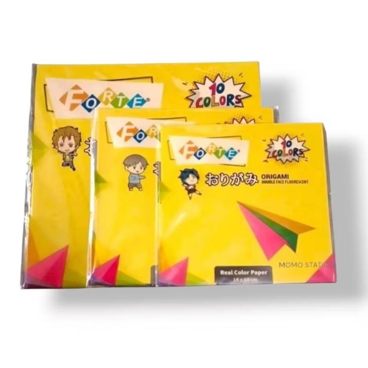 

Origami Kertas lipat berwarna forte origami double face 2 sisi warna