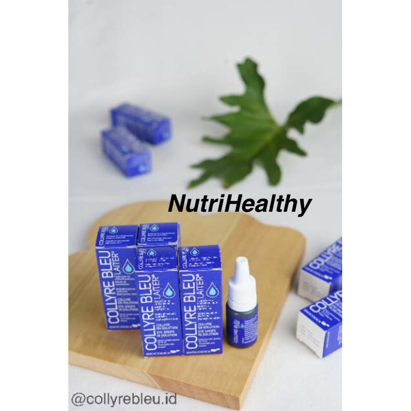 Ready  Collyre Bleu  Laiter Tetes Mata Merah 10ml