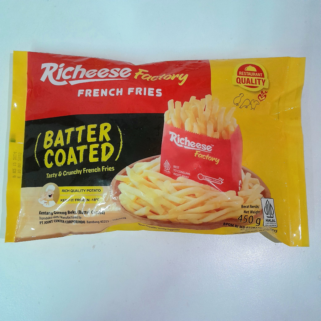

RICHEESE french fries batter coated 450gr