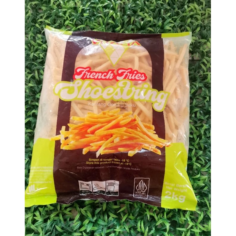 

Vitalia French fries Shoestring (Kentang Goreng Beku) - 2kg
