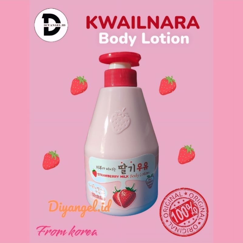 [READY] KWAILNARA Body Lotion Strawberry Milk