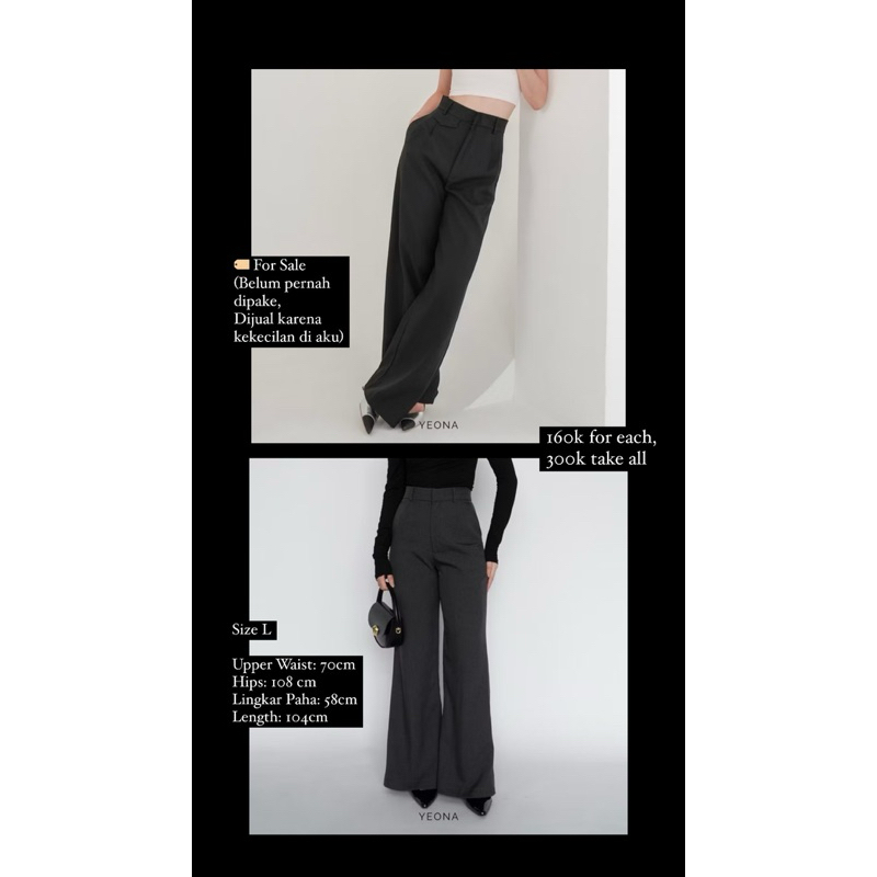 Preloved Celana Kerja Yeona & Minimal