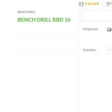 

Bor Duduk RYU 16 mm RBD 16 Bench Drill 16mm 550 Watt Besi Kayu RBD16