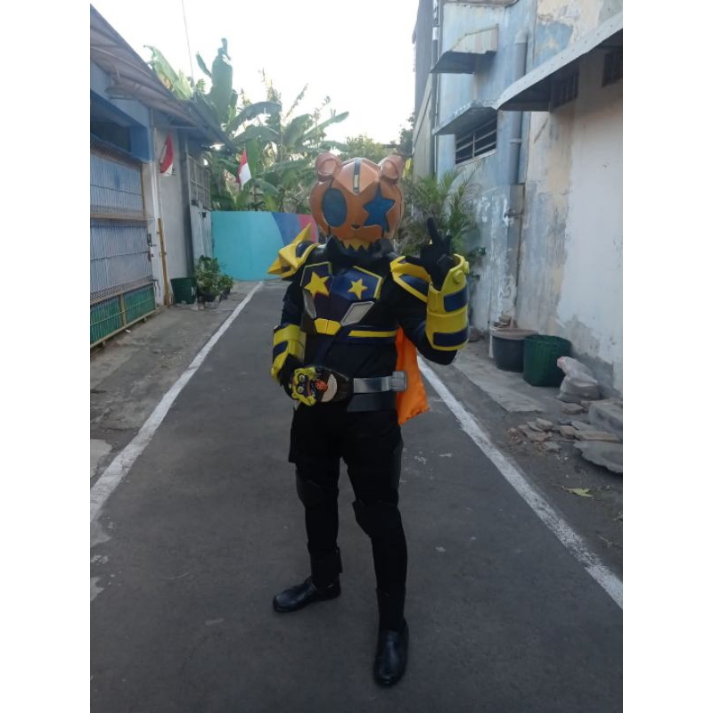 Kostum Cosplay Kamen Rider Punkjack
