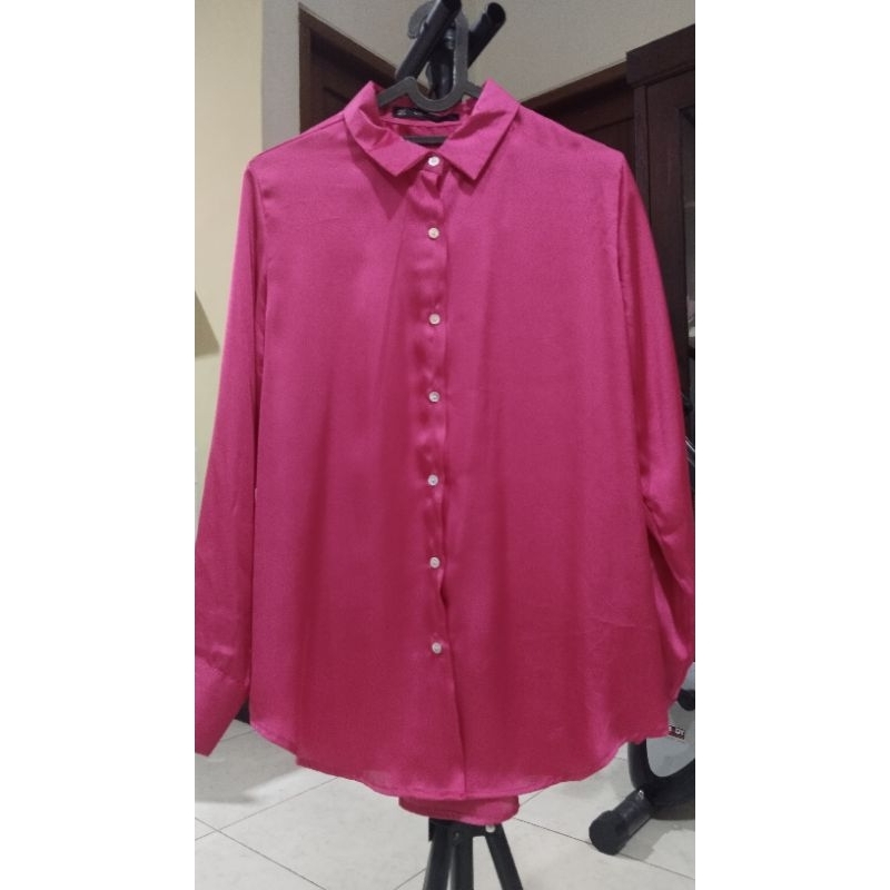 KEMEJA WANITA FUCHSIA