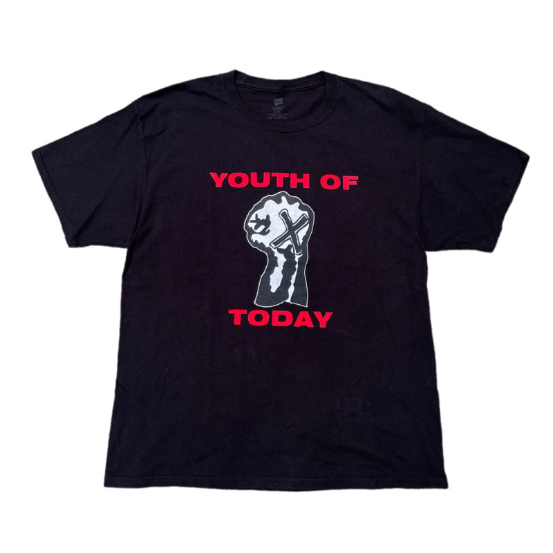 KAOS BAND YOUTH OF TODAY SECOND BY HANES HEAVYWEIGHT