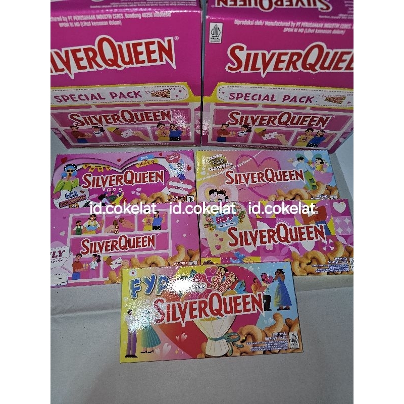 

COKLAT SILVERQUEEN BESAR 55GR EDISI LIMITED 5 PACK 10PC