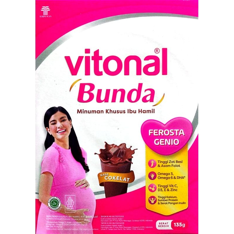 Vitonal Bunda / Vidoran Bunda Susu Ibu Hamil Rasa Coklat