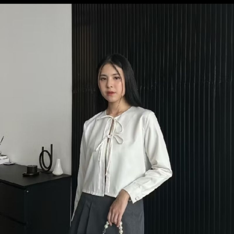 ECINOS - Solar Tie Top - White