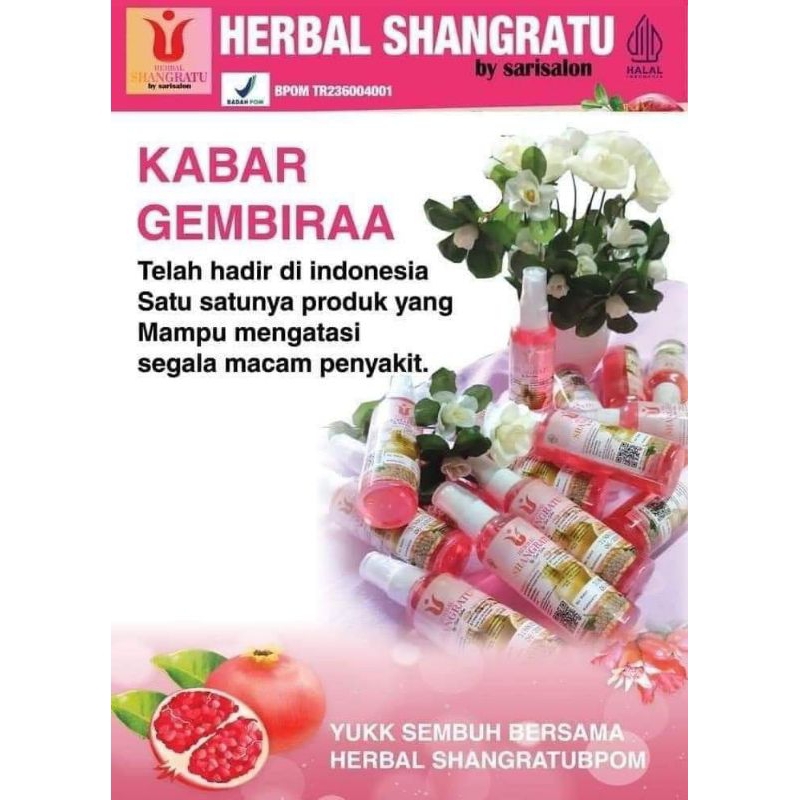 

Herbal Shangratu Sari Salon BPOM