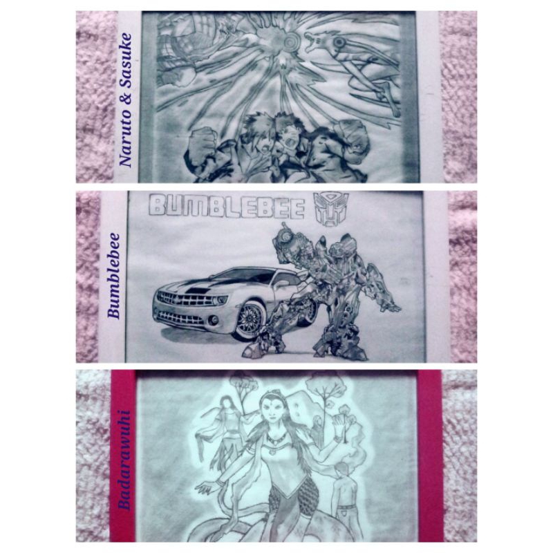 

#3 GAMBAR PENSIL A4 / GAMBAR MONOKROM (HASIL TANGAN)