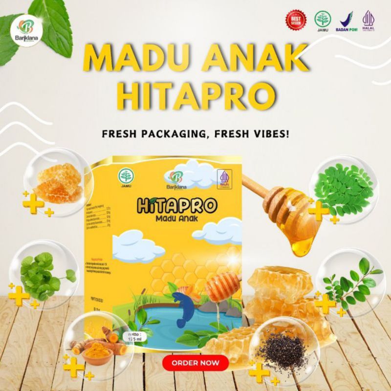 

MADU ANAK HITAPRO/membantu mengatasi batuk pilek pada anak dan meningkatkan daya tahan tubuh