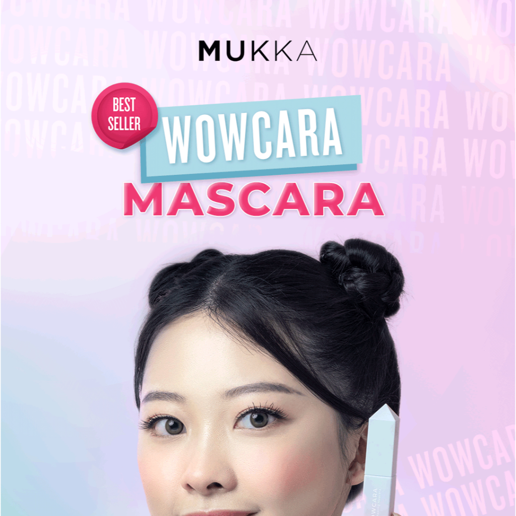 Mukka Wowcara Mascara Lengthening & Volumizing | No Clumping & Smudgeproof - Stay All Day - 10 ml