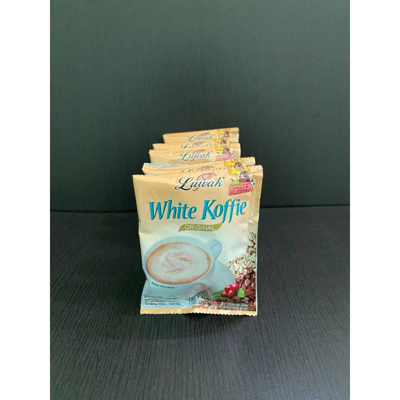 

Kopi luwak white koffie 1R/isi10