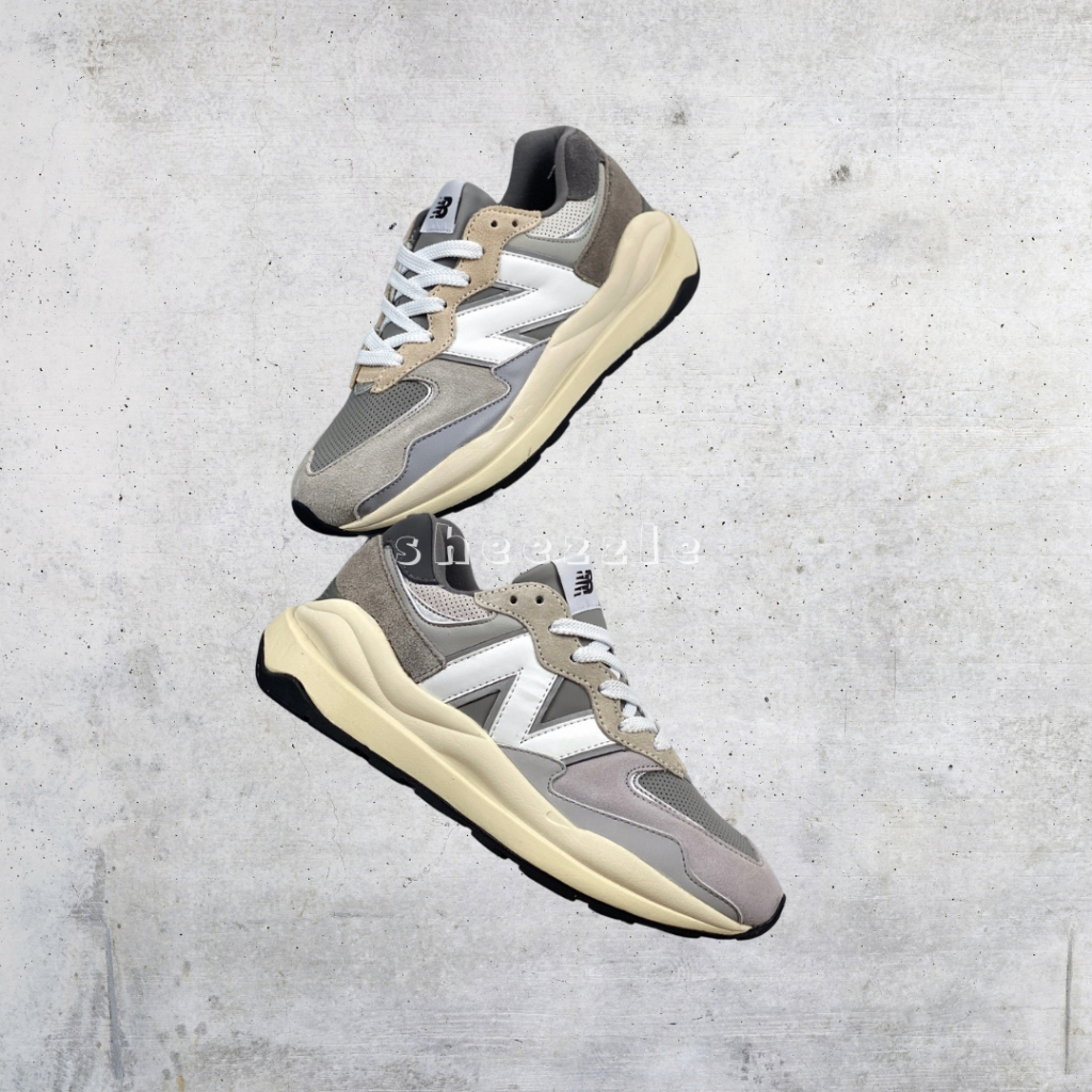READY STOCK SIZE 40 - New Balance 57/40 Grey Day (5740) BNIB ORIGINAL MATERIAL