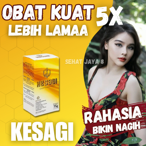 kesagi asli original 100% obat kuat tahan lama madu kuat pria madu herbal 1 Box