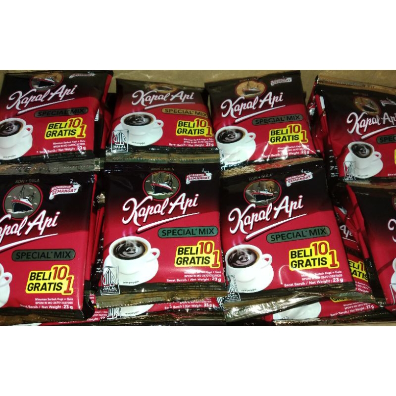 

Kopi Kapal Api Spesial Mix 23 gram ( 1 Renceng)