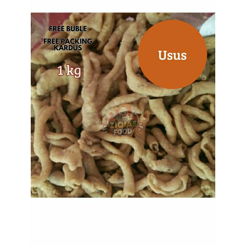 

{ 1 kg } kemasan 1kg keripik usus / Snack kiloan / camilan / keripik