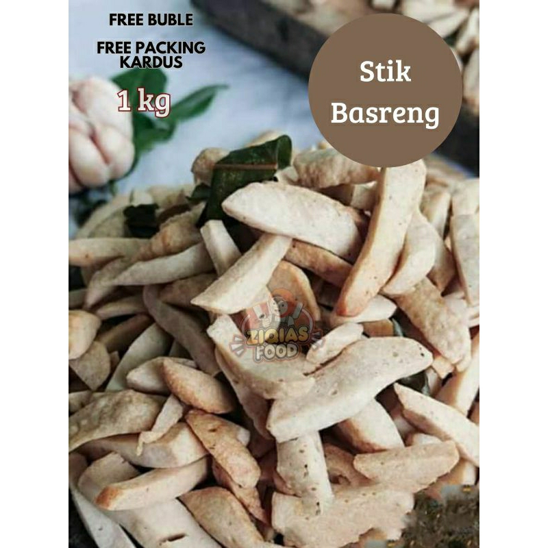 

{ 1 kg } stik basreng original / stik basreng tidak pedas kemasan 1 kg