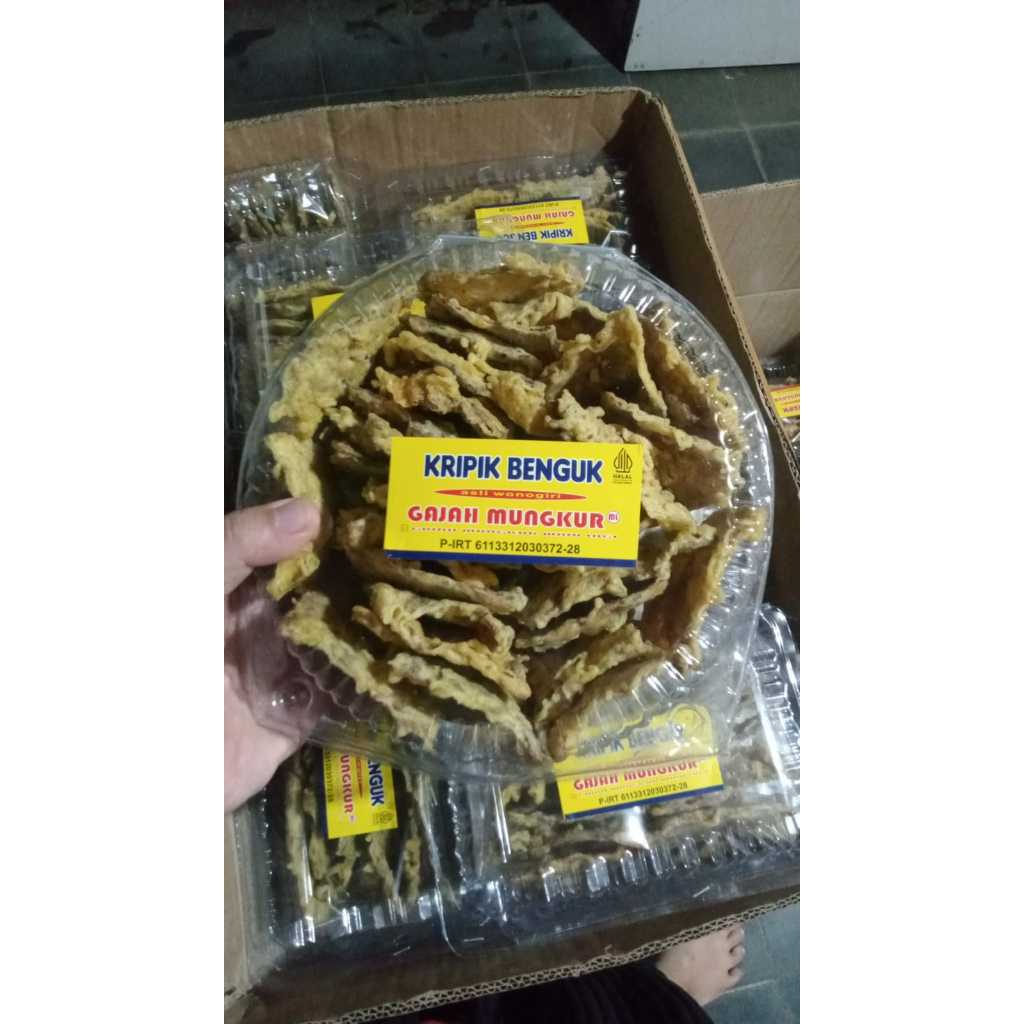 

Keripik Tempe Benguk Khas Wonogiri, Ngawi, Malang, Bandung, Trenggalek, Ngawi Rasa Original