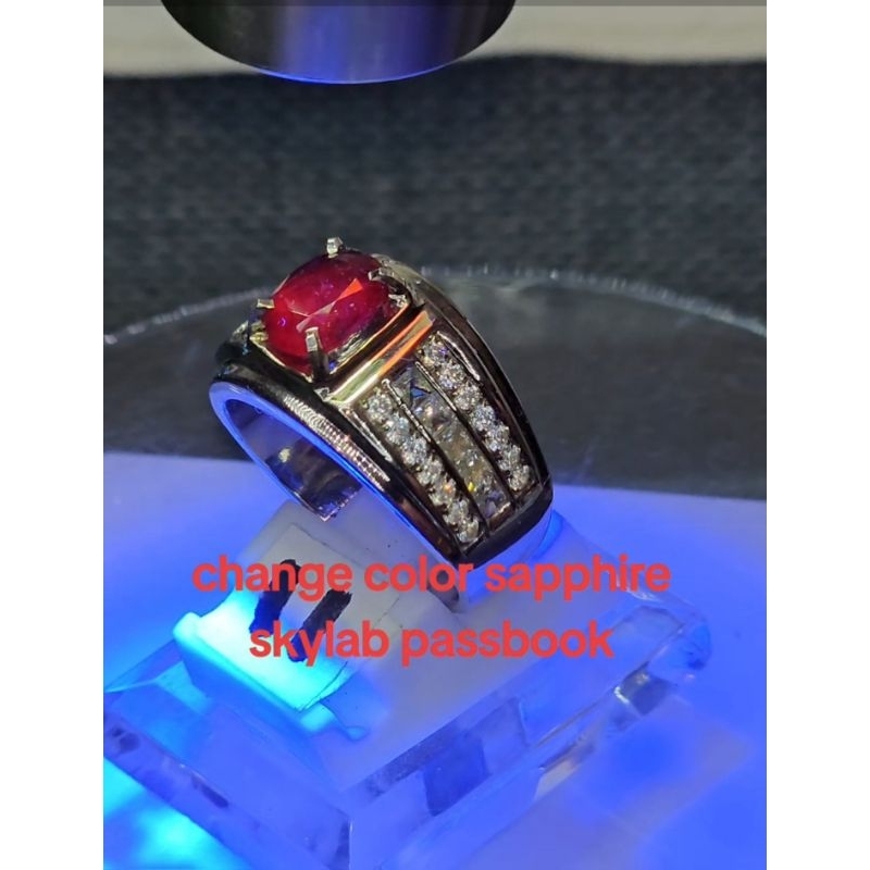 natural change color sapphire ceylon