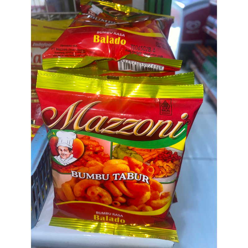 

Mazoni bumbu tabur balado/jagung manis/pedas