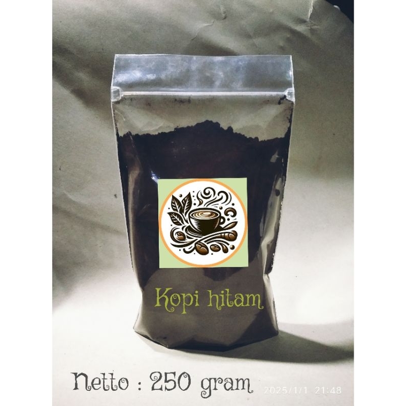 

Kopi Hitam Bubuk Nikmat 250 gram