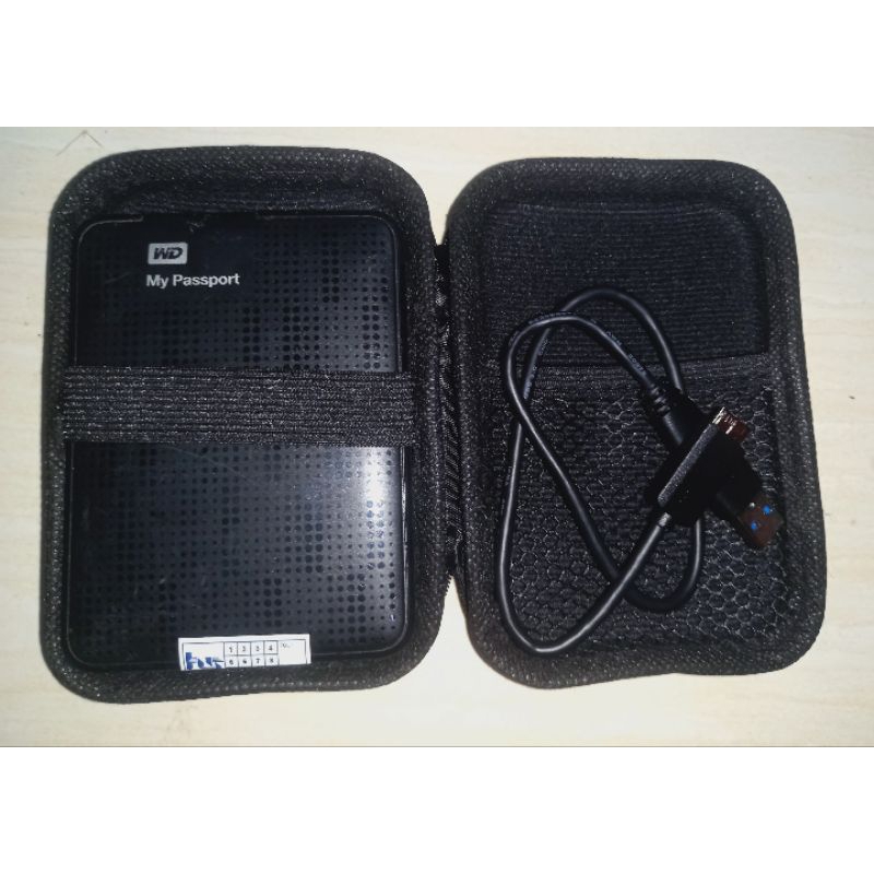 harddisk external 2tb second/preloved ori wd mypassport/ultra