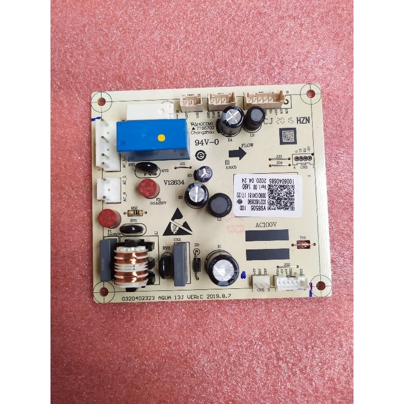 MODUL PCB KULKAS AQUA INVERTER ORIGINAL