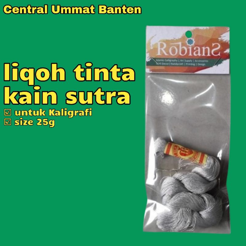 

Liqoh Sutra tatakan Tinta Khat Kaligrafi 25g