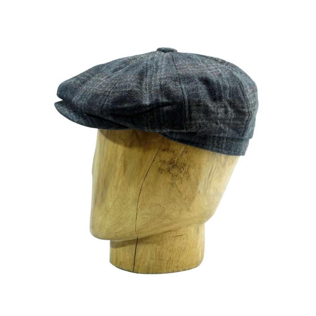 Tuckwoll Topi Gatsby cap /Newsboy Wool Plaid 02