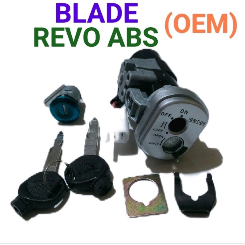 KUNCI MOTOR/KUNCI KONTAK SET ASSY BLADE / REVO ABSOLUTE (OEM)