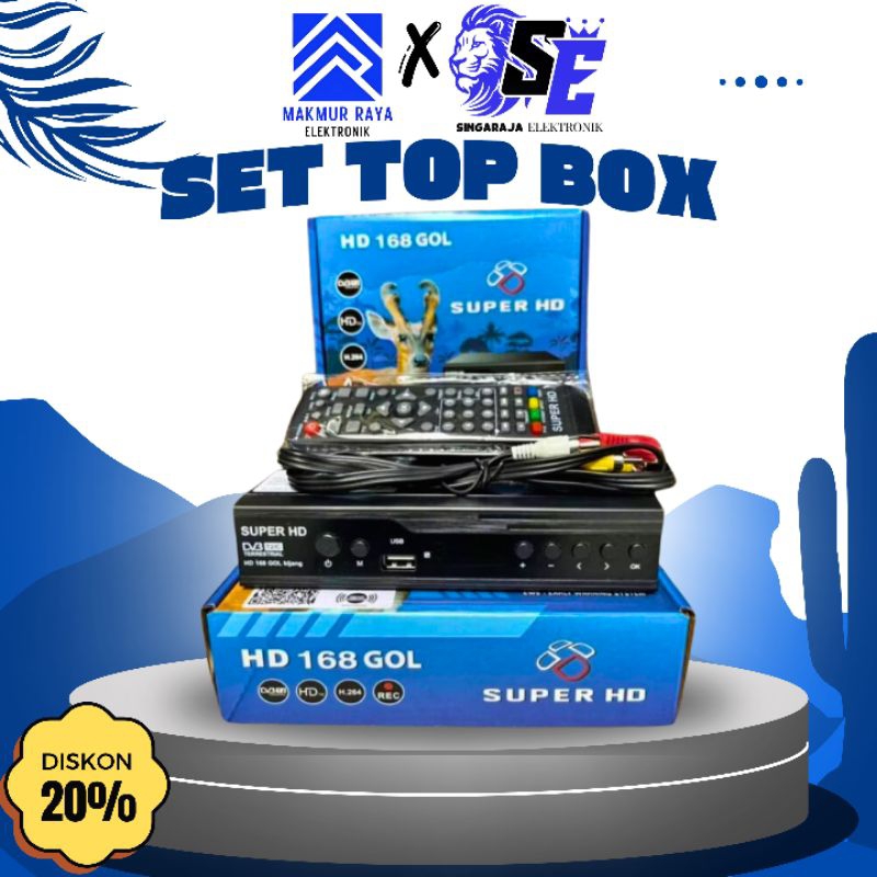STB SET TOP BOX SUPER HD KOMODO