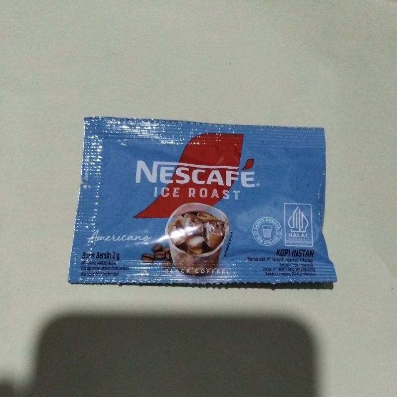 

Nescafe American Ice Roast 2gr per 1 pcs Kopi Instan